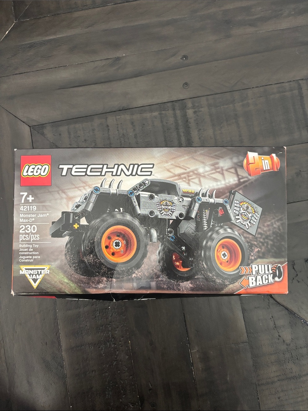 LEGO Technic Monster Jam Max-D Set 42119 RETIRED NEW IN BOX SEALED
